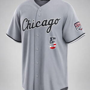 White Sox USA 250th Anniversary Fourth Of July Jersey 5 white sox usa 250th anniversary fourth of july jersey3