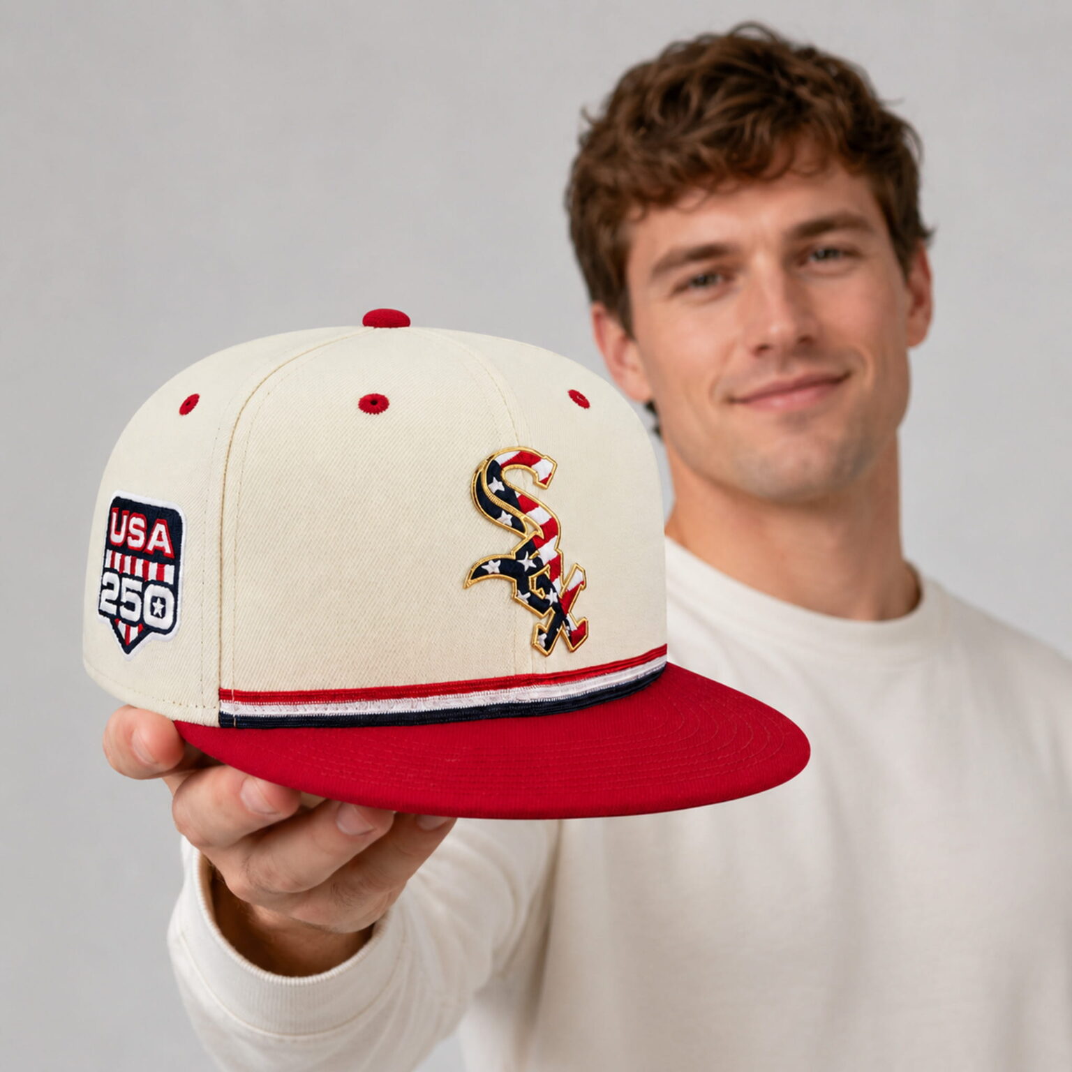 white sox usa 250th anniversary fourth of july snapback hat3