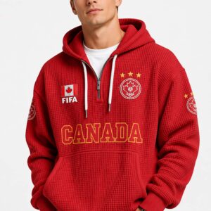 world cup 2026 canada waffle quarter zip hoodie1
