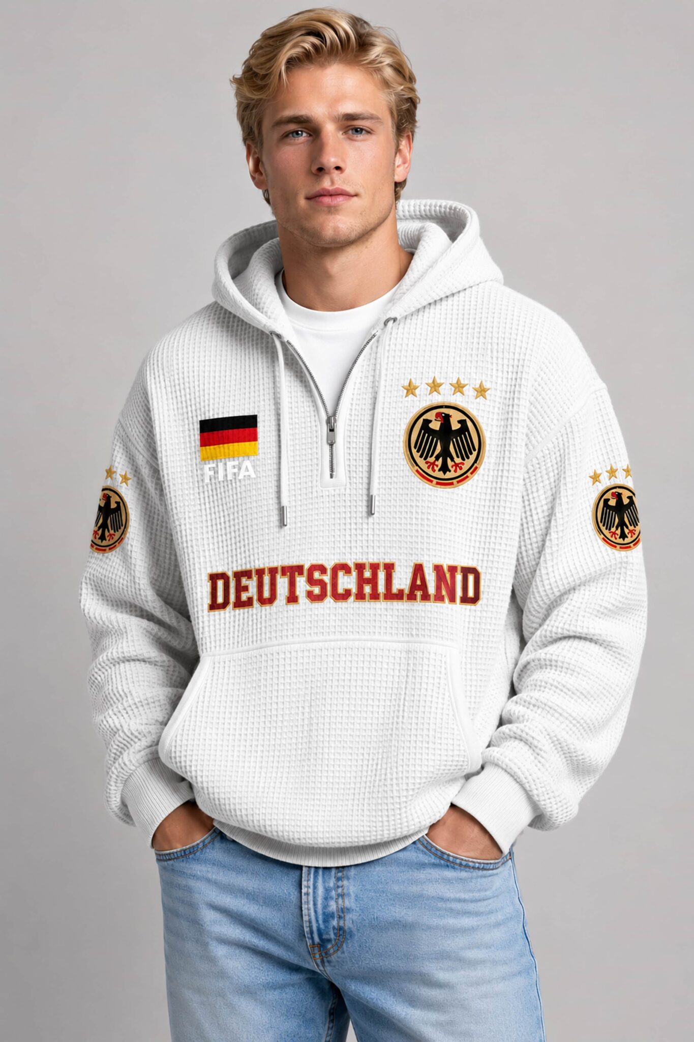 world cup 2026 germany waffle quarter zip hoodie1