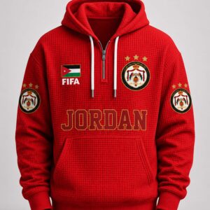 world cup 2026 jordan waffle quarter zip hoodie