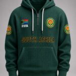 World Cup 2026 South Africa Waffle Quarter Zip Hoodie