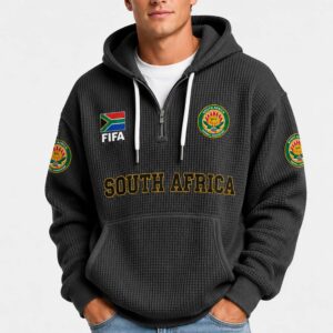 world cup 2026 south africa waffle quarter zip hoodie3