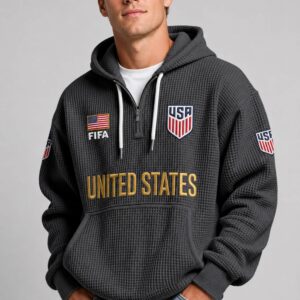 world cup 2026 united states waffle quarter zip hoodie3