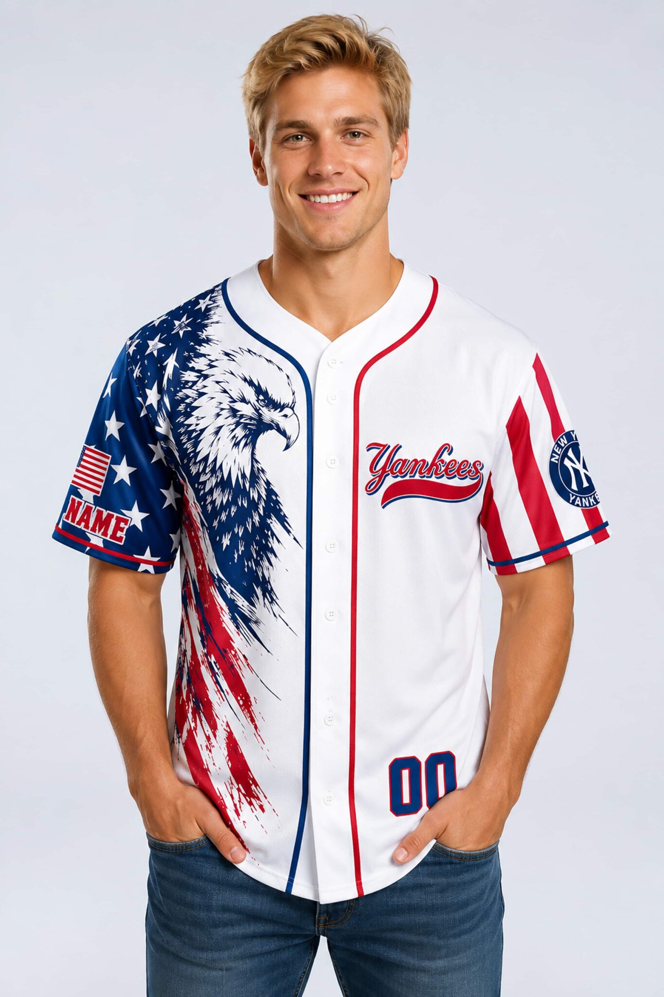 yankees 250th independence day 2026 personalized jersey2