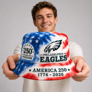 eagles 250th anniversary years of freedom bucket hat1
