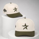 2026 Astros All Star Game Chrome Olive Hat