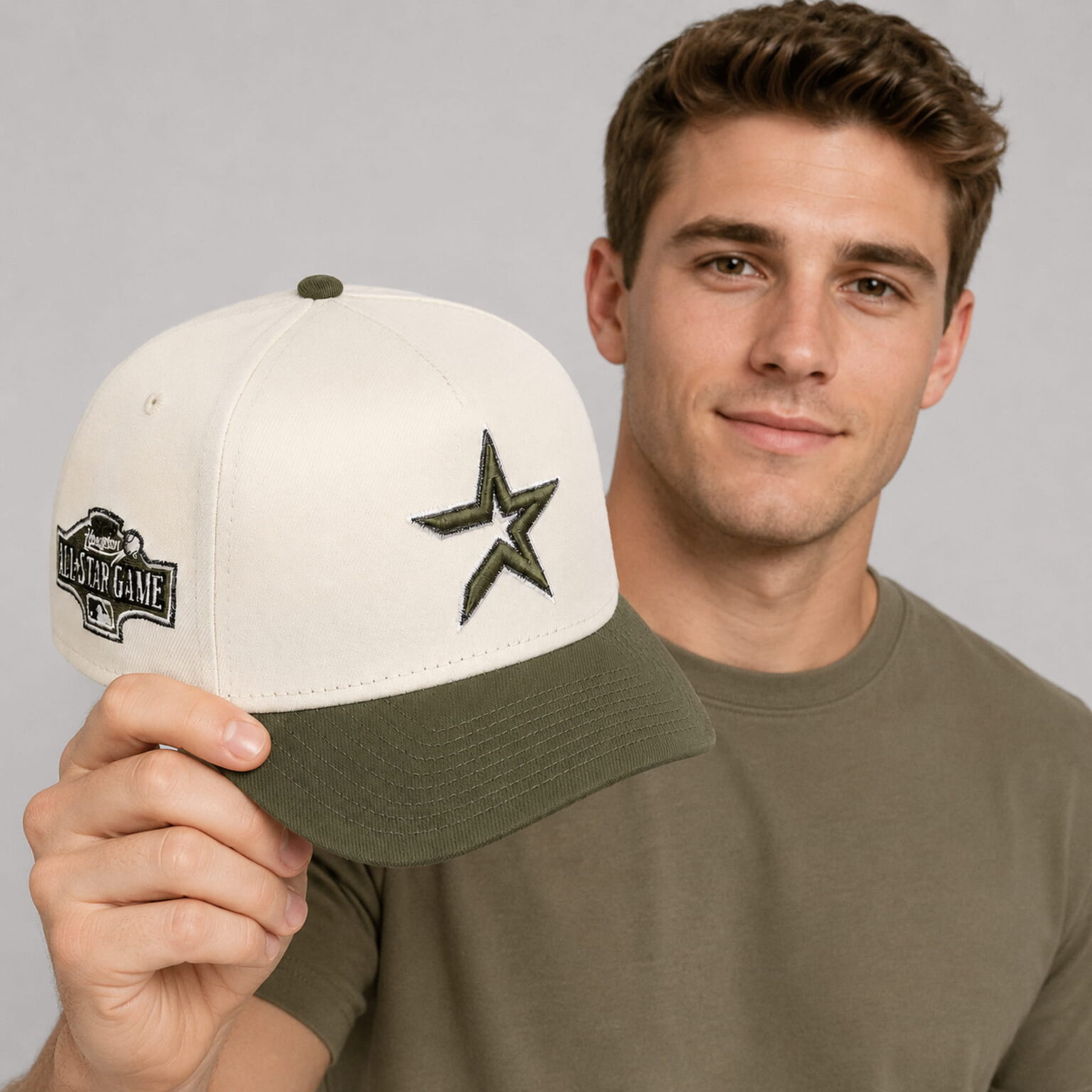 2026 astros all star game chrome olive hat1