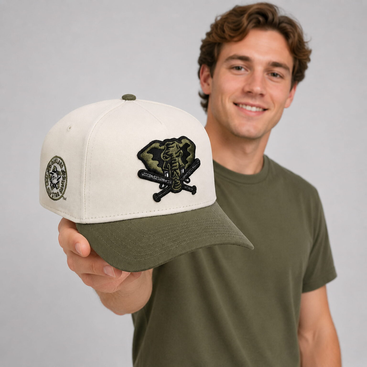 2026 athletics all star game chrome olive hat1