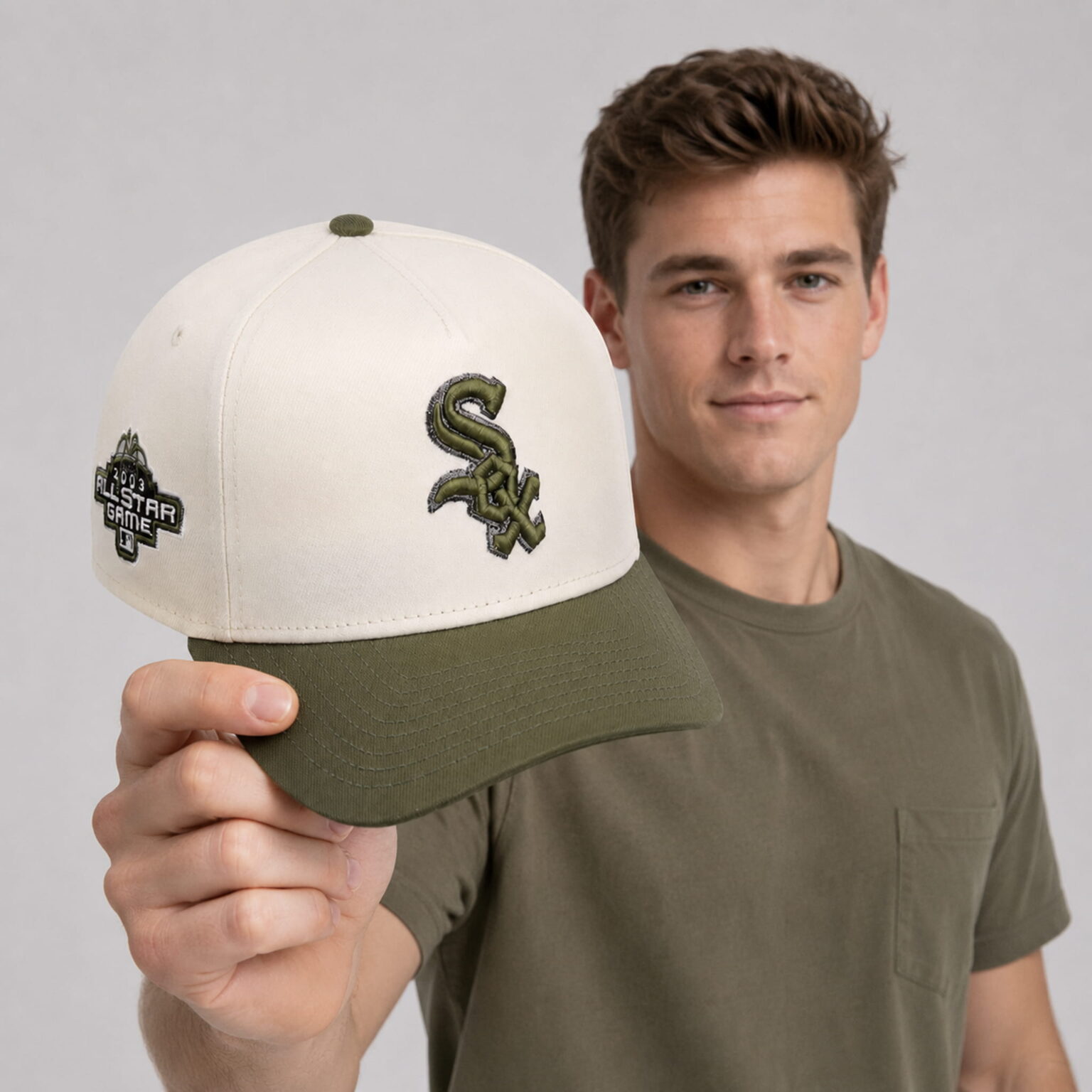 2026 white sox all star game chrome olive hat1