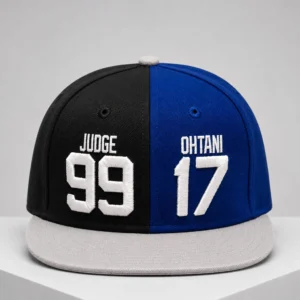 aaron judge 99 shohei ohtani 17 hat