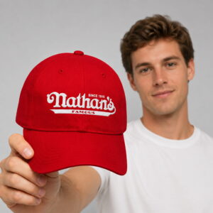 nathans foam hot dog since 1916 hat2