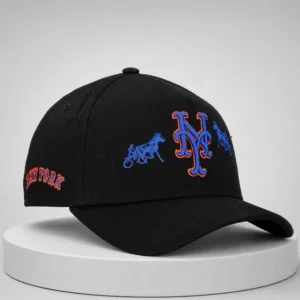 black siegelman stable x mets 2026 snapback hat