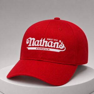 nathans foam hot dog since 1916 hat1