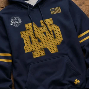 Notre Dame Fighting Irish 2026 Shamrock Series Hoodie2