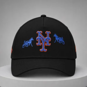 black siegelman stable x mets 2026 snapback hat1