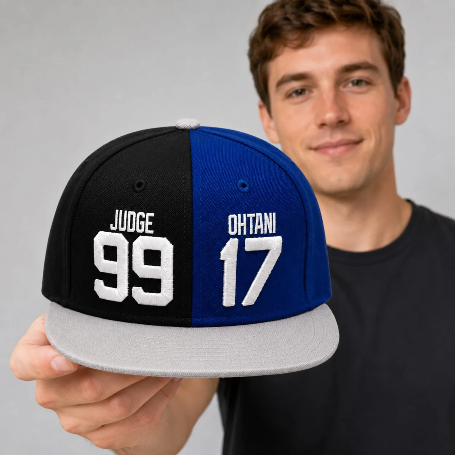 aaron judge 99 shohei ohtani 17 hat1