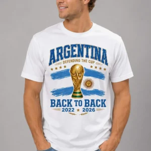 argentina fifa world cup defending the cup back to back 2022 2026 shirt2
