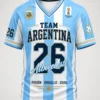 argentina world cup 26 champions v neck shirt