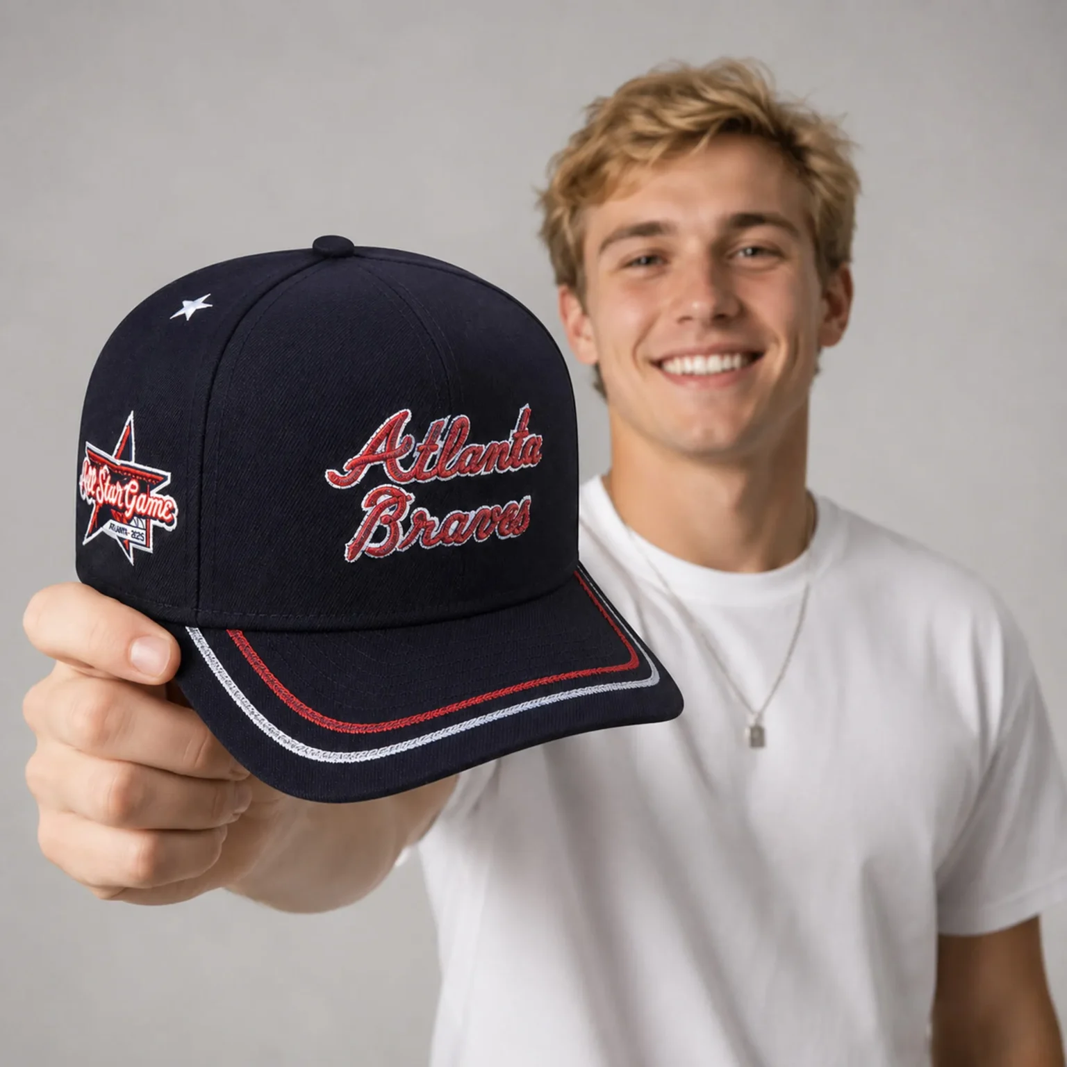 atlanta braves 2026 all star game navy hat3 atlanta braves 2026 all star game navy hat3