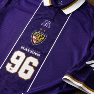 baltimore ravens football collared fan top 2026 jersey3