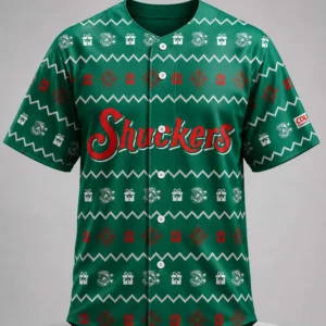 biloxi shuckers 2026 christmas in july baseball jersey