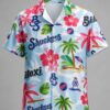 biloxi shuckers christmas in july 2026 hawaiian shirt