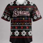 Birmingham Barons Christmas In July 2026 Baseball Jersey