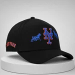 Black Siegelman Stable x Mets 2026 Snapback Hat