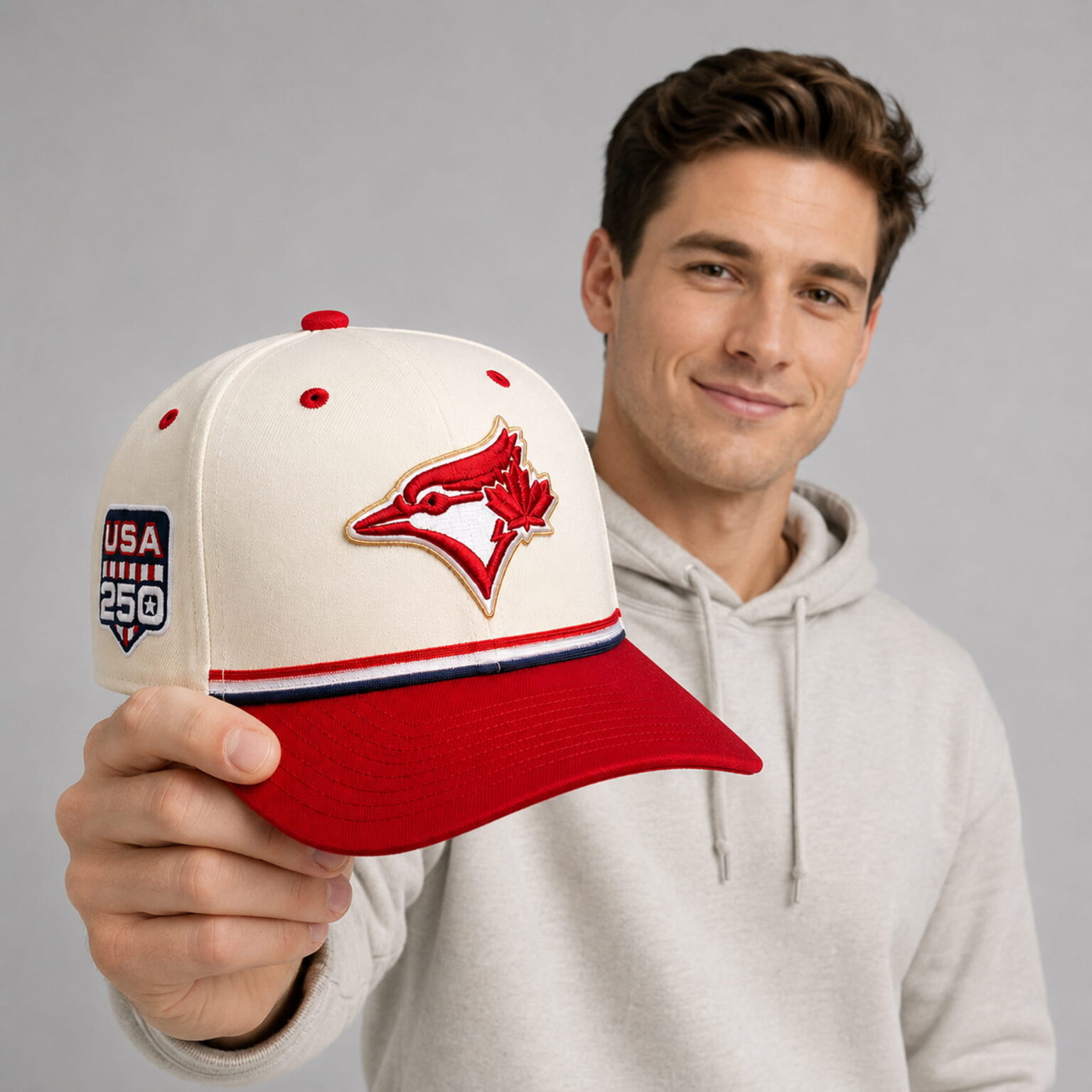 blue jays usa 250 4th of july hat