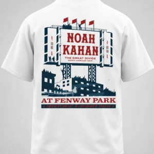 boston red sox noah kahan the great divide tour 2026 jersey1
