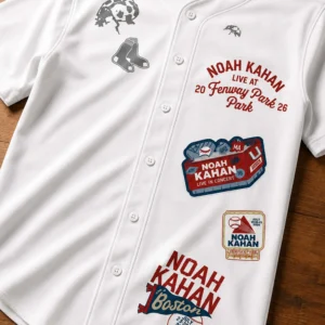 boston red sox noah kahan the great divide tour 2026 jersey2