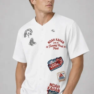 boston red sox noah kahan the great divide tour 2026 jersey3