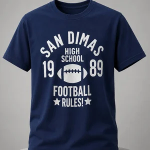 brandon walker san dimas high school 1989 football rules shirt