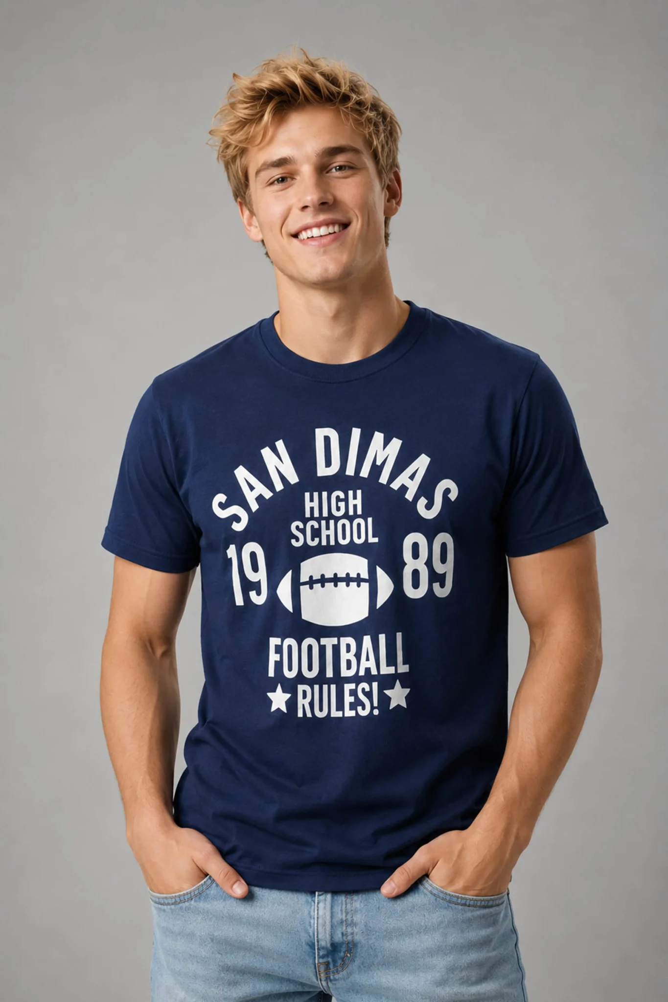 brandon walker san dimas high school 1989 football rules shirt1