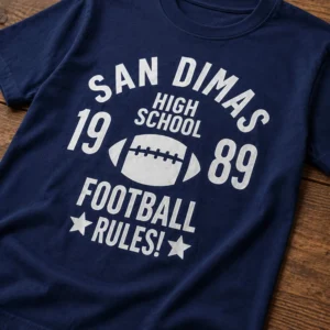 brandon walker san dimas high school 1989 football rules shirt2
