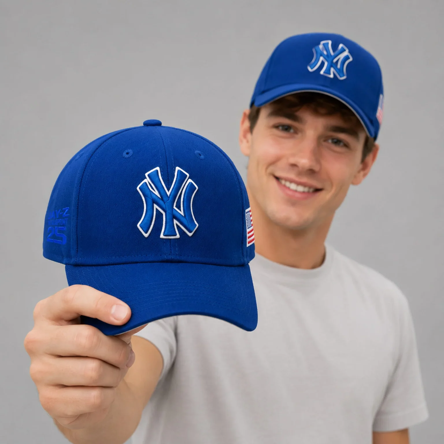 Breanna Stewart Yankees Jay-Z Blueprint 25 Hat - Teespromax