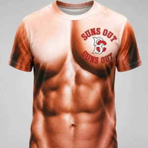 brooklyn cyclones suns out guns out shirt