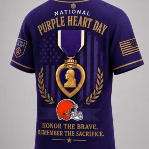 browns national purple heart day 2026 jersey1
