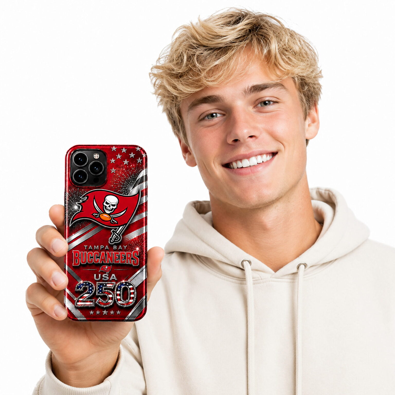 buccaneers usa 250th national pride game phone case2
