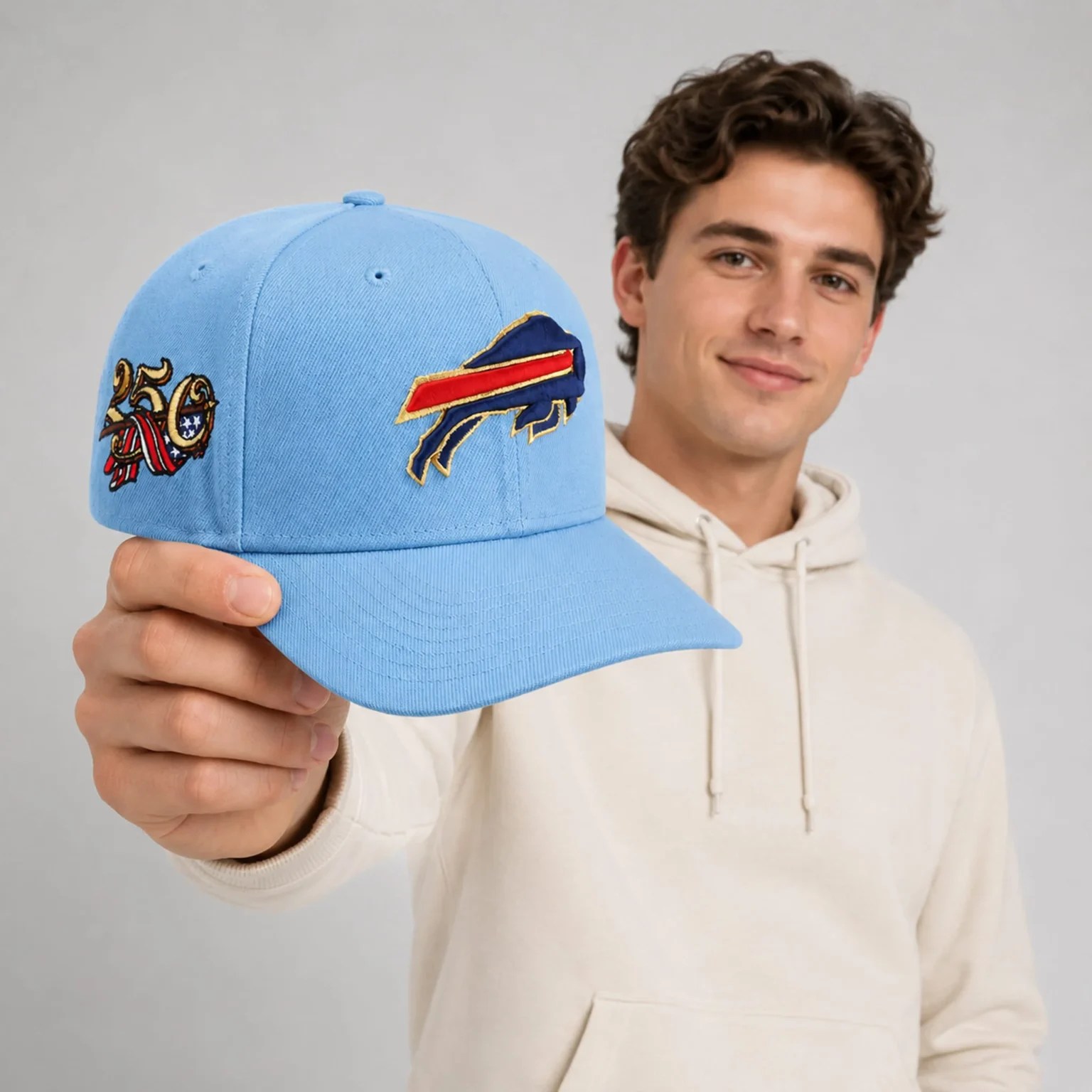 buffalo bills usa 250th red white blue hat2