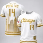 Chicago 2026 Pope Leo XIV 250th Anniversary Of America Shirt