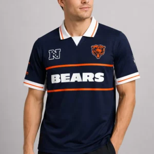 chicago bears football collared fan top 2026 jersey2