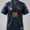chicago bears football v neck fan top 2026 jersey