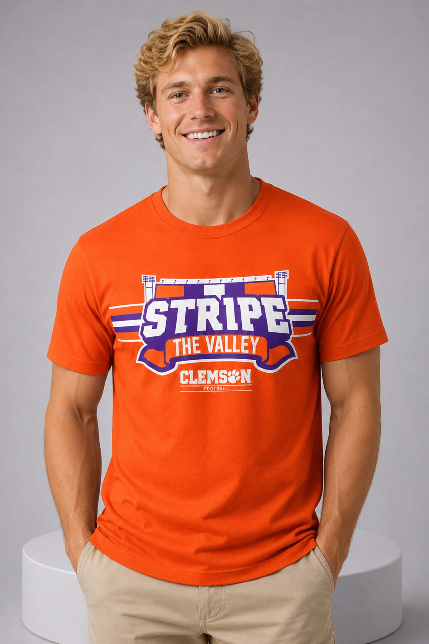 clemson football stripe the valley shirt2