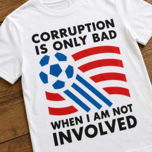 corruption is only bad when i am not involved shirt1