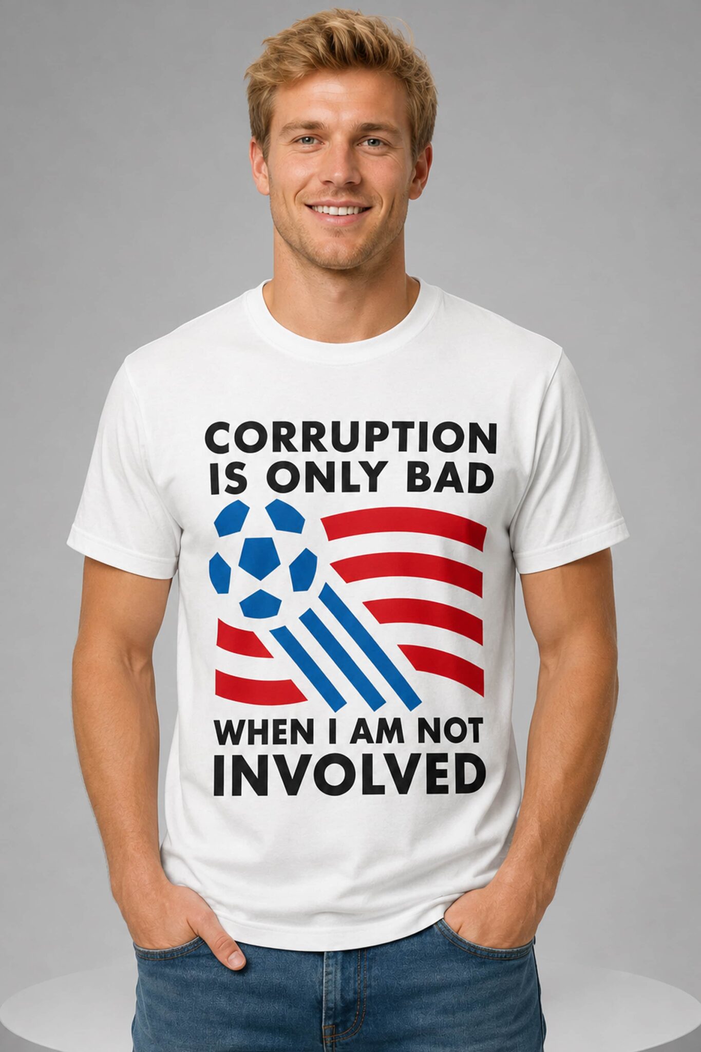 corruption is only bad when i am not involved shirt2