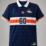 Denver Broncos Football Collared Fan Top 2026 Jersey