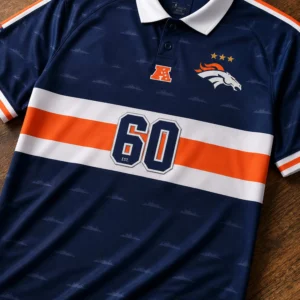 denver broncos football collared fan top 2026 jersey3