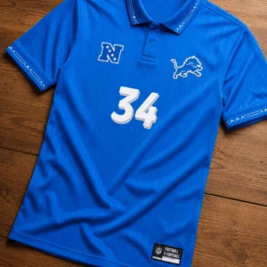 detroit lions football x football collared fan top 2026 jersey3